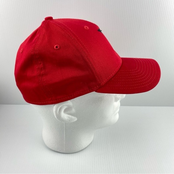 New Era 39Thirty Red X Hat Med/Large Stretch Fit Cotton Spandex Ballcap - Picture 4 of 10